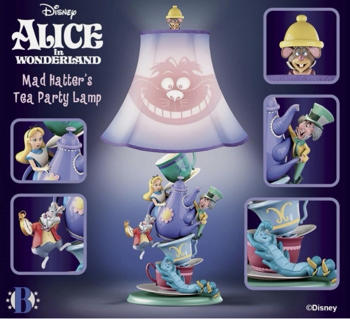 Luminária Alice no país das maravilhas