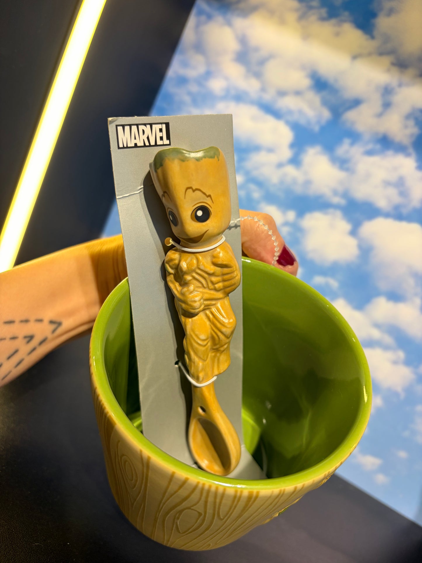 Caneca Groot marvel