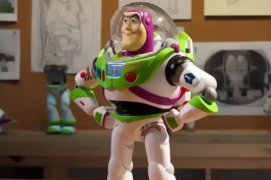 Boneco buzz Robot Orlando