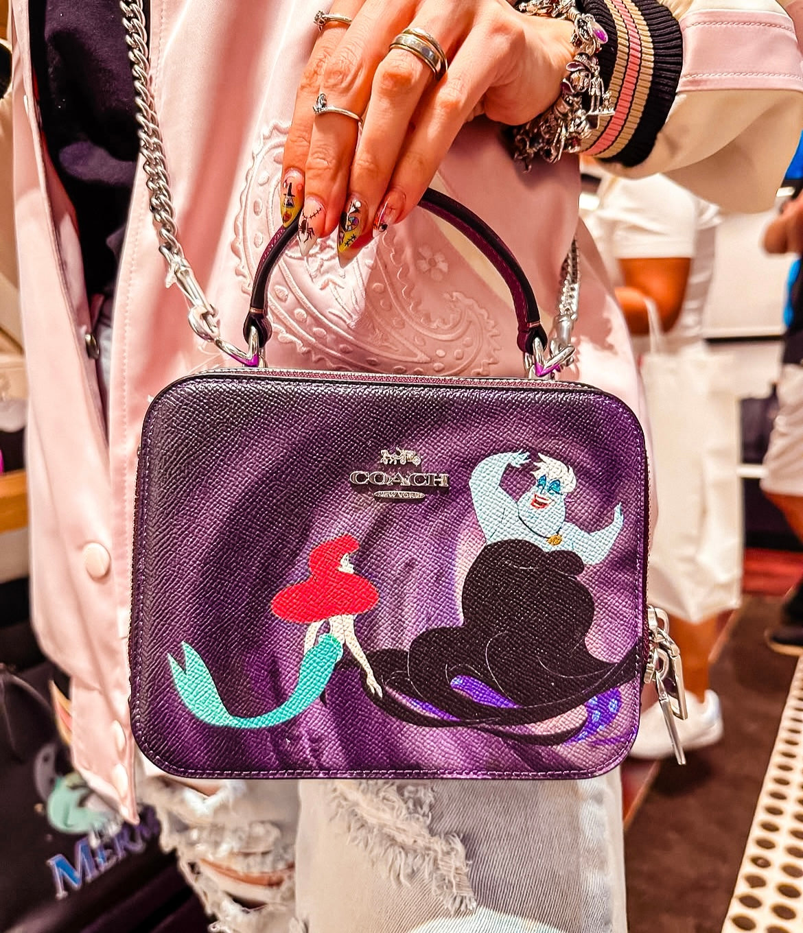 Bolsa Ursula e Ariel importada