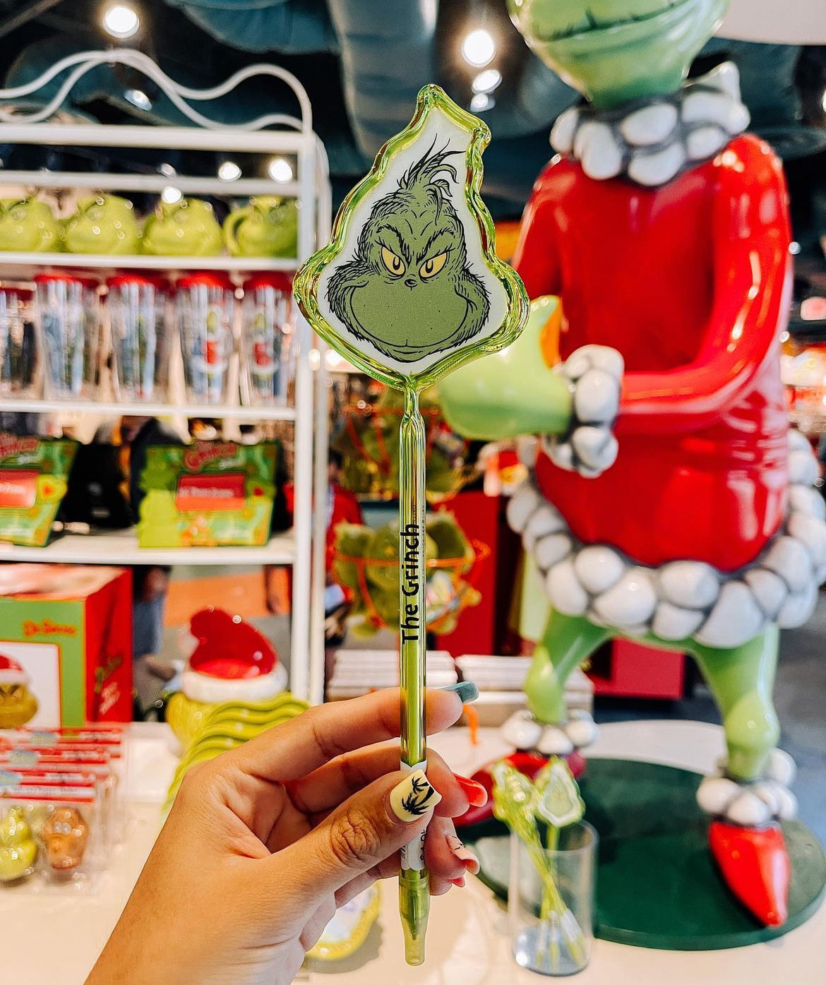 Caneta Grinch Universal Studios
