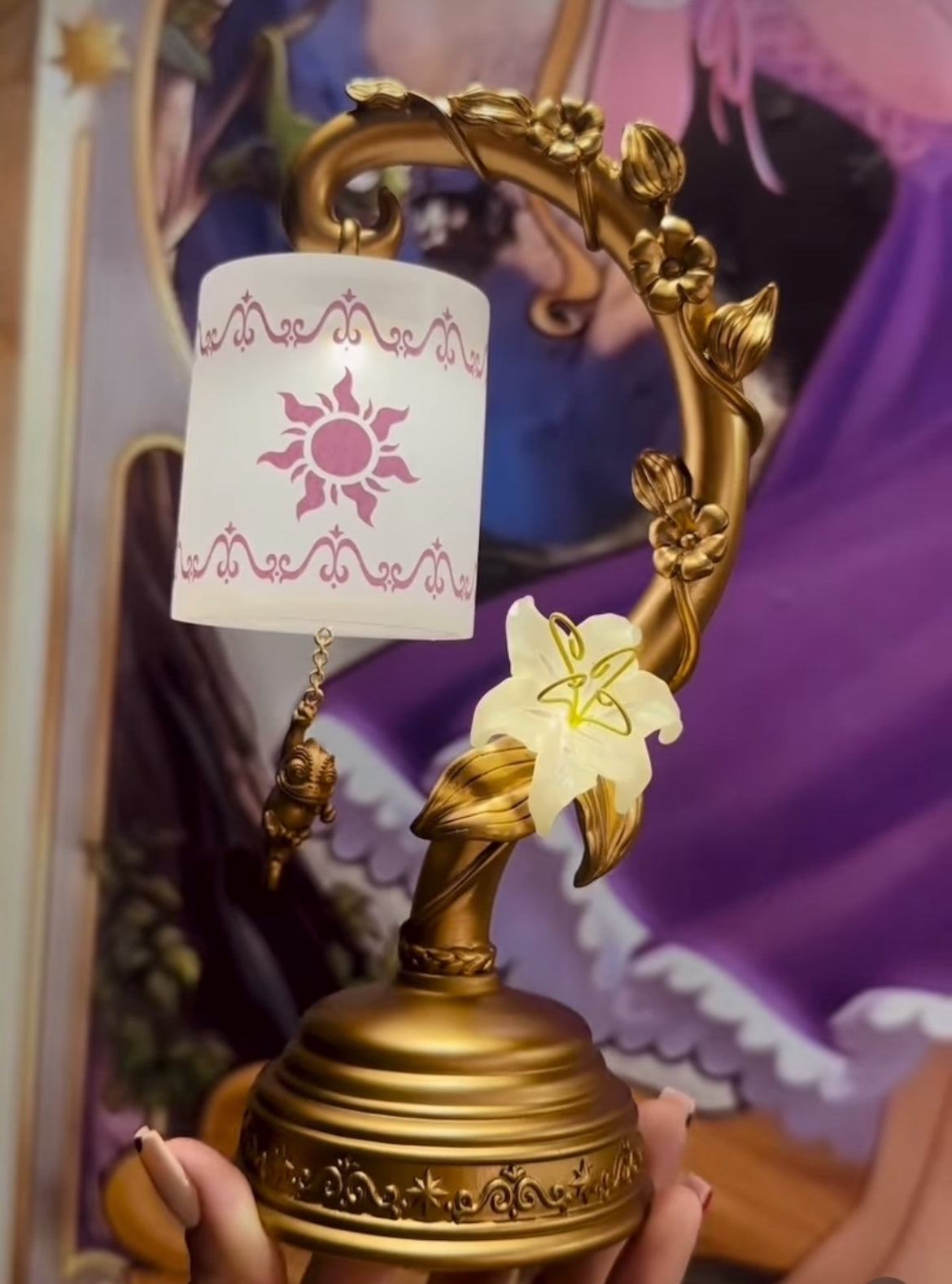 Luminária Rapunzel Orlando