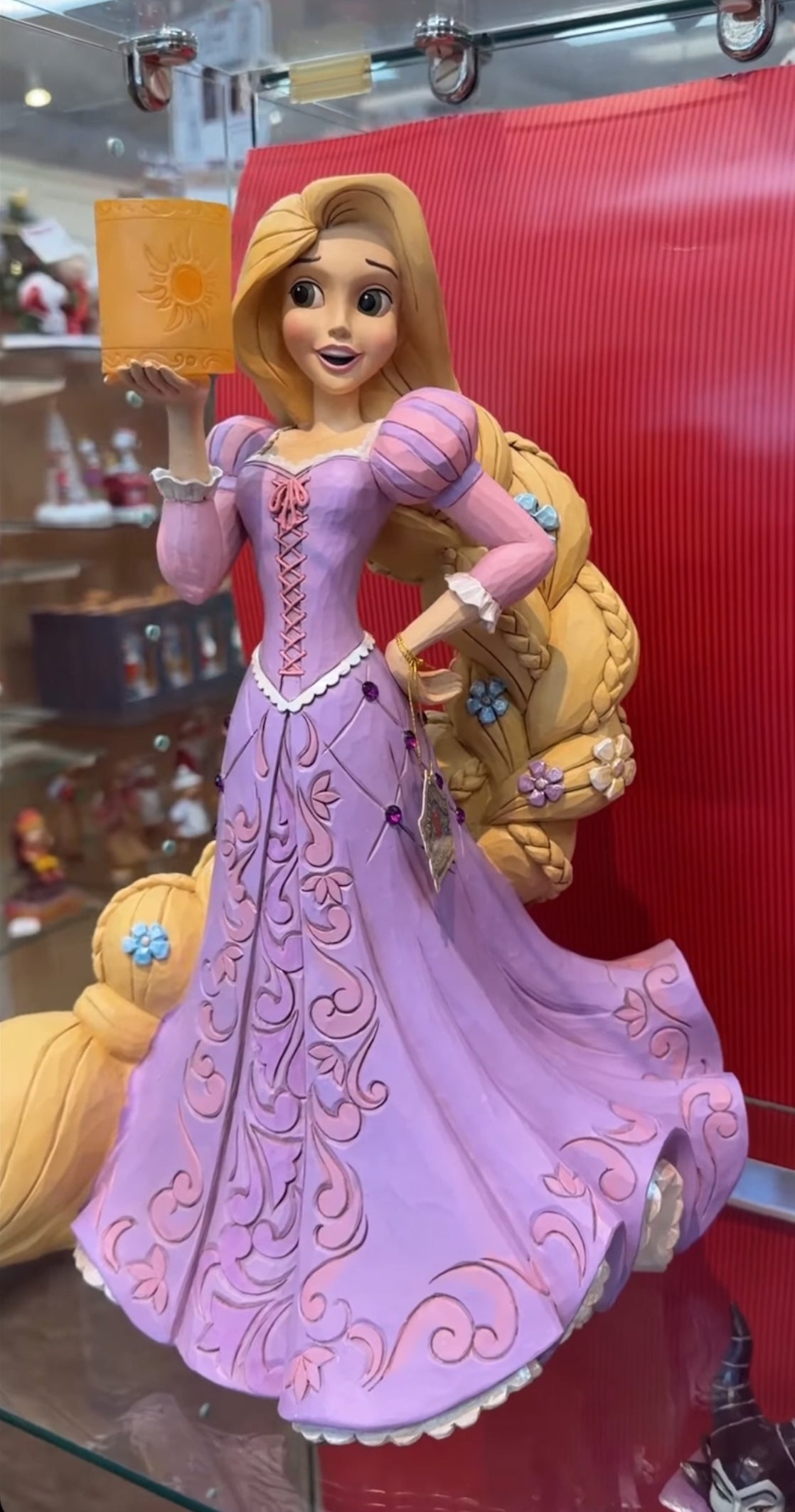 Estátua Rapunzel Disney