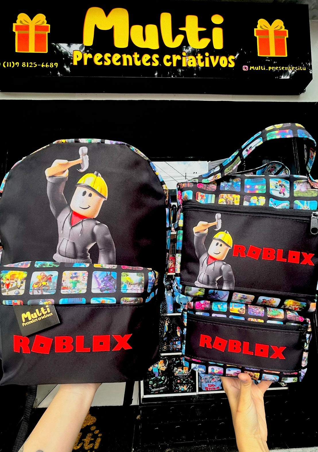 Kit mochila roblox