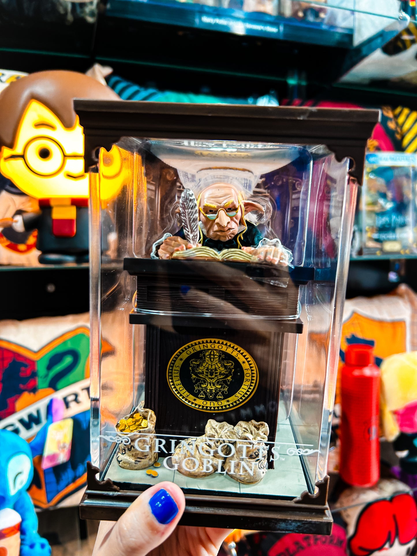 Estátua duende Harry potter