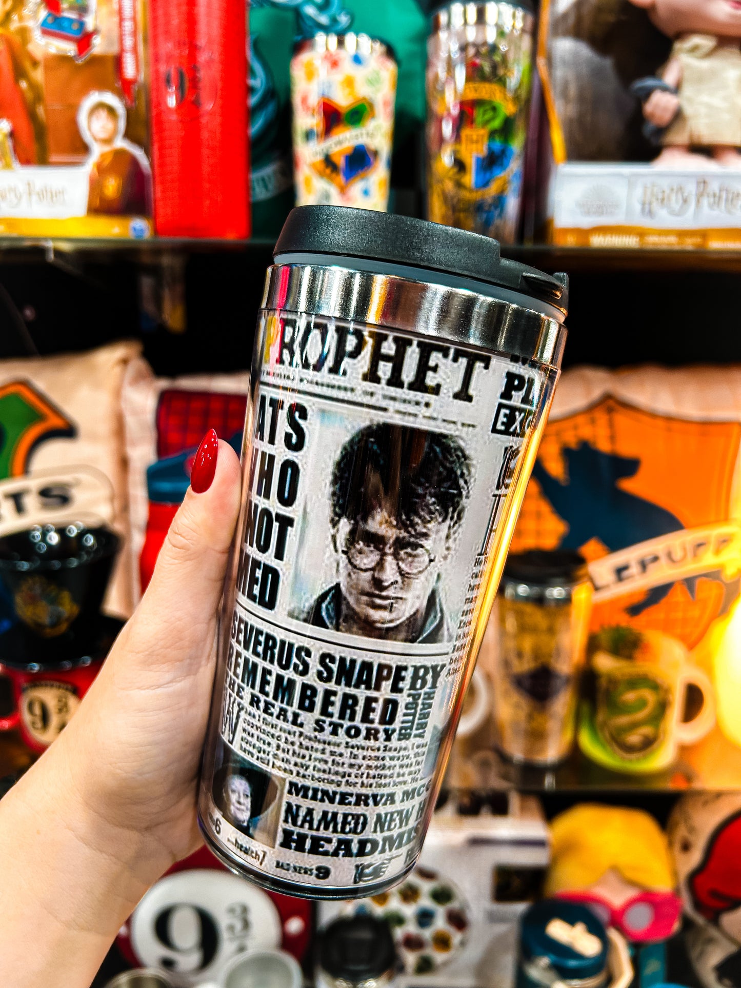 Copo térmico Harry Potter