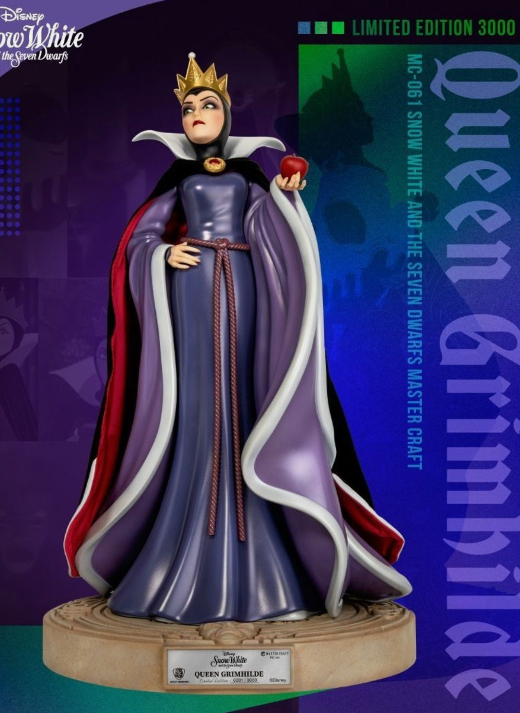 Estátua Rainha Branca de neve Orlando