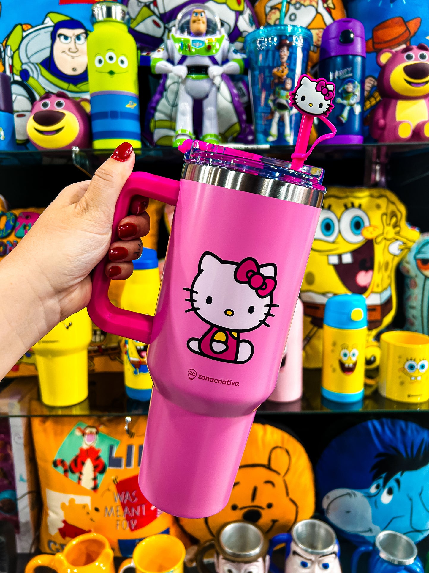 Copo térmico Hello Kitty