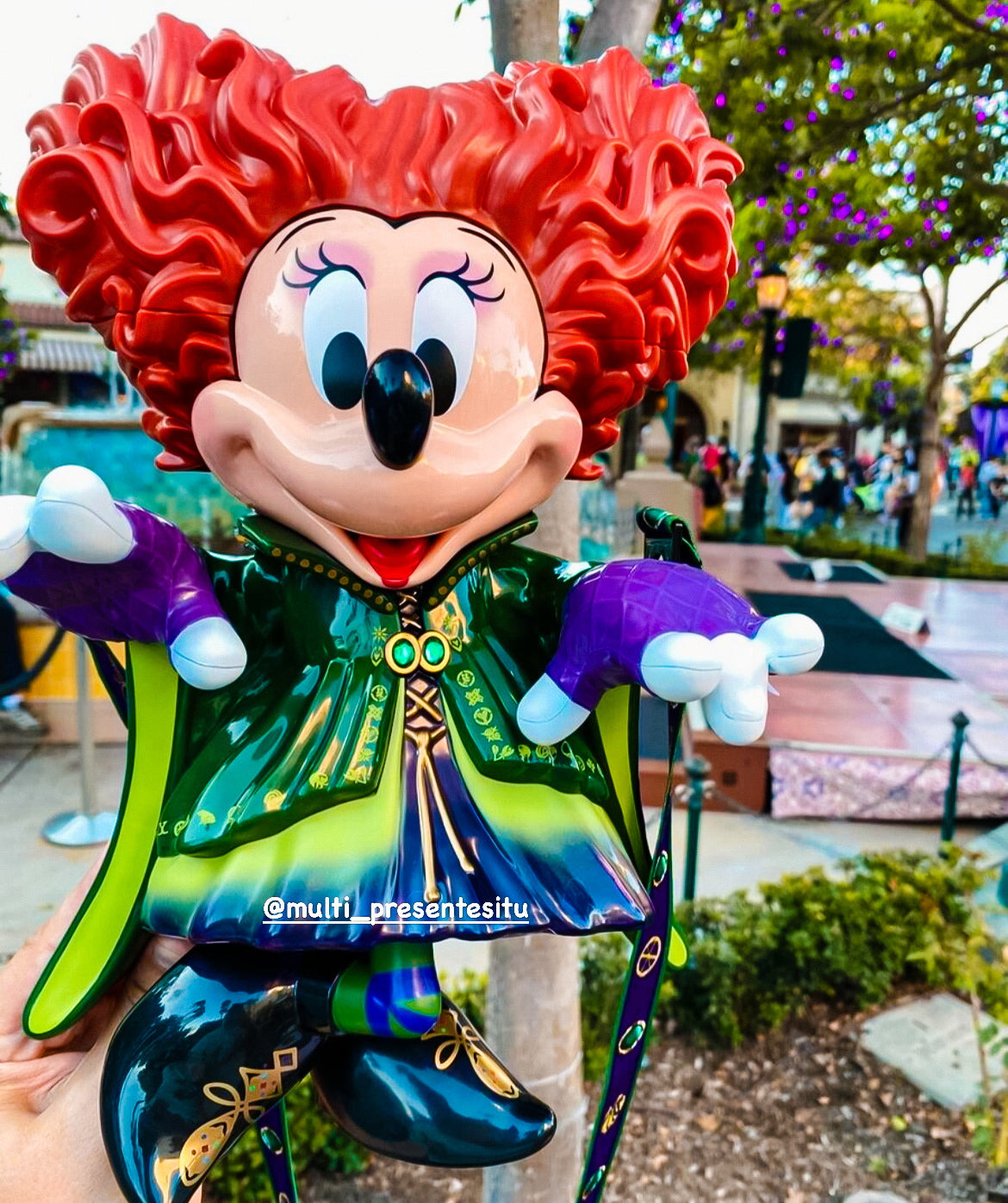 Copo Minnie Hocus pocus