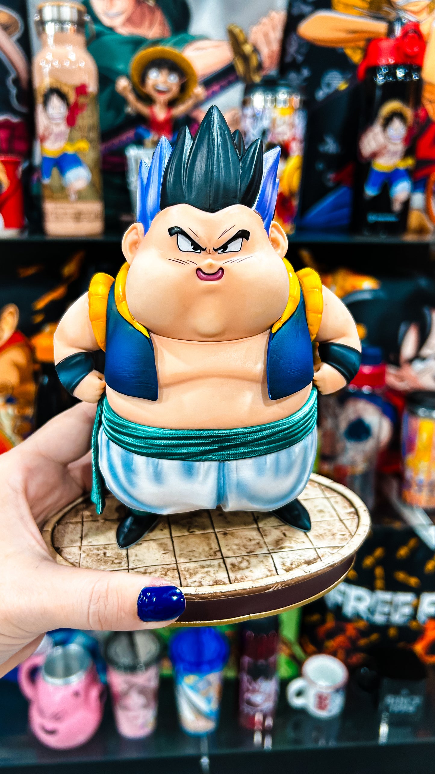 3 peças Action Figure Dragonballz