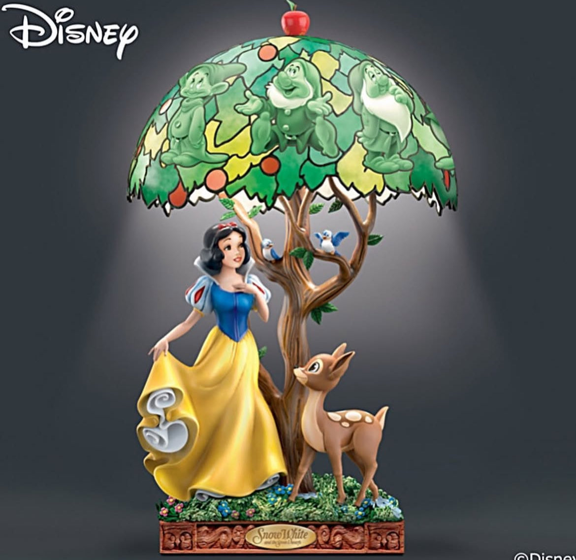 Luminária Branca de neve