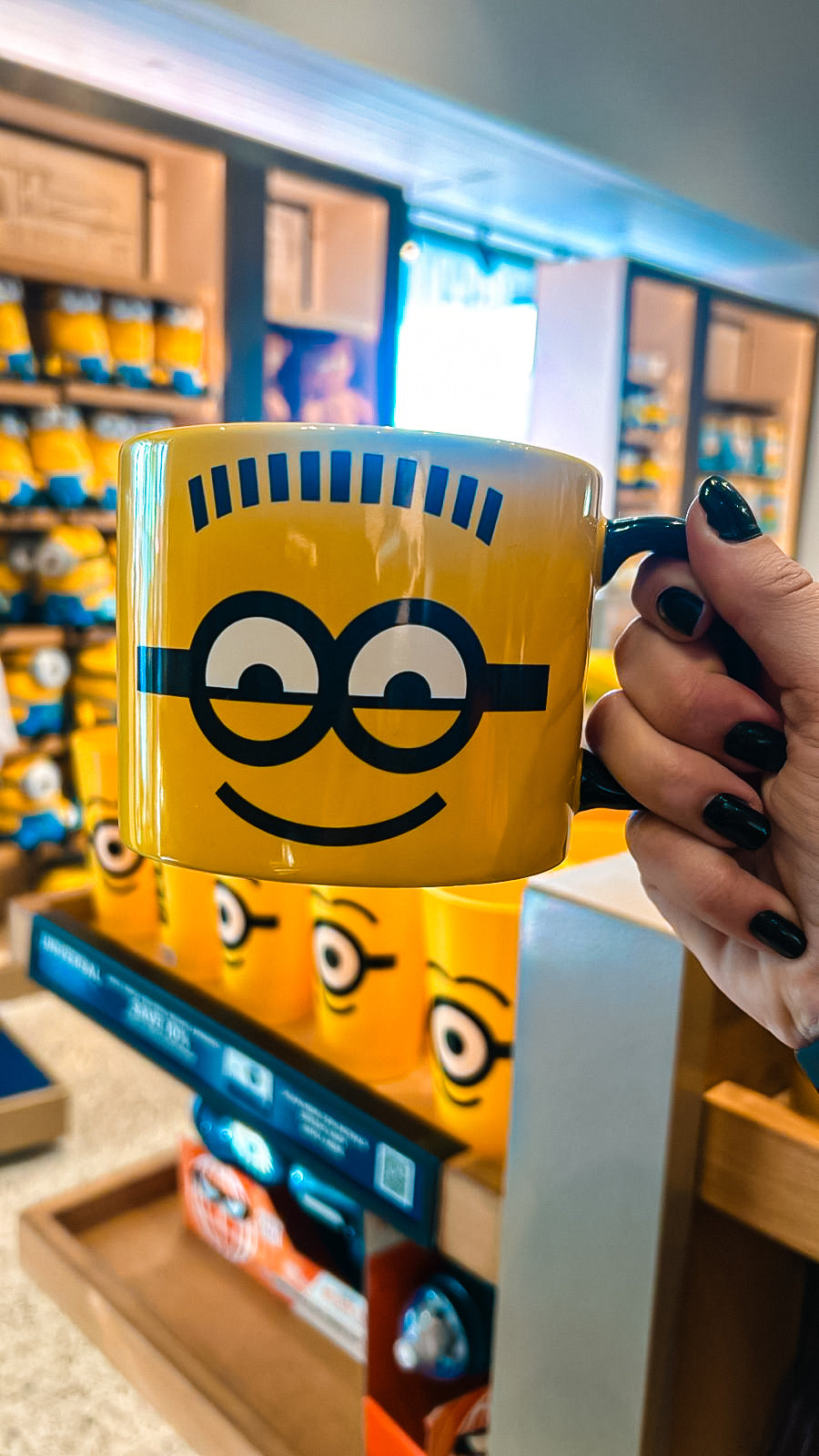 Caneca Minions Universal Studios