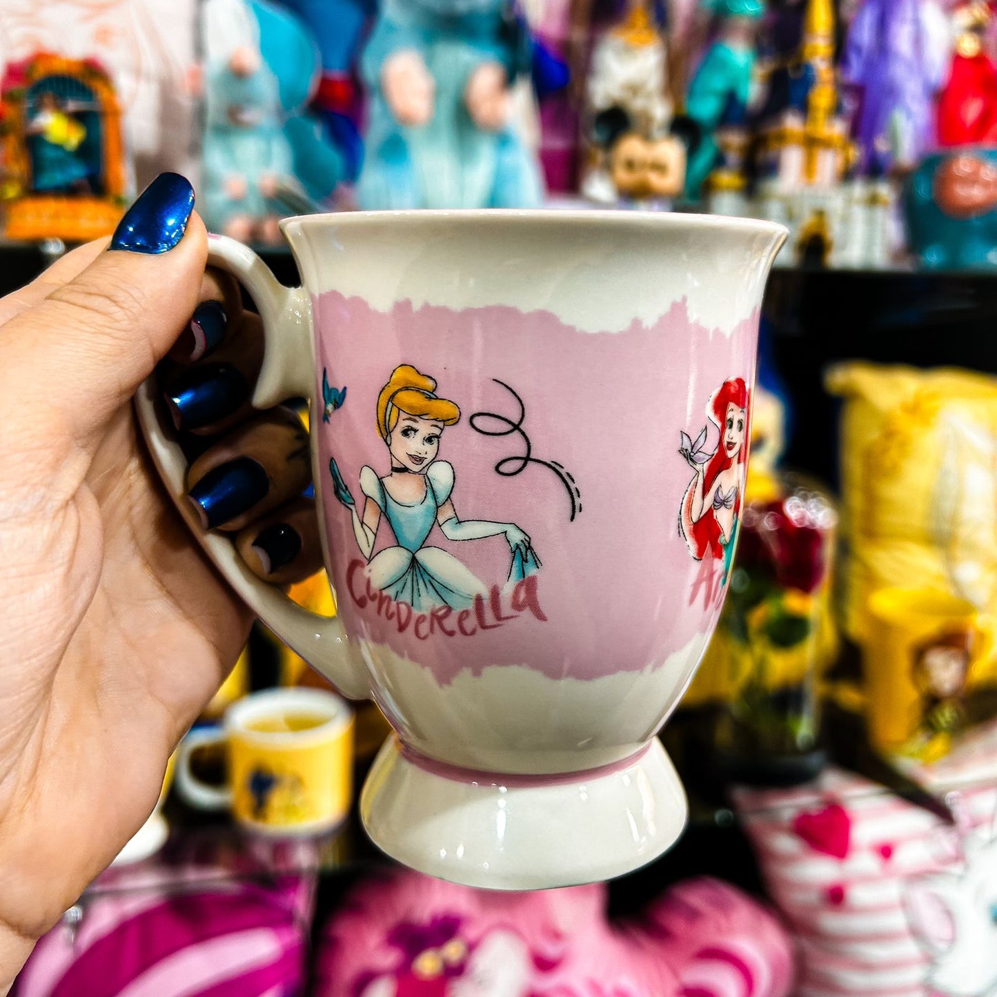 caneca princesas disney