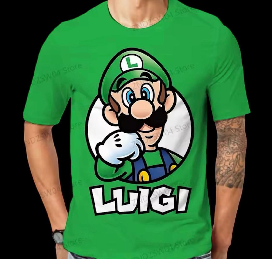 camiseta luigi