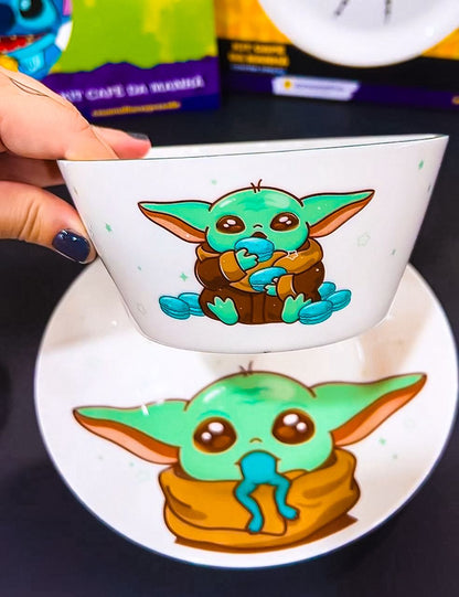 kit prato baby yoda animes