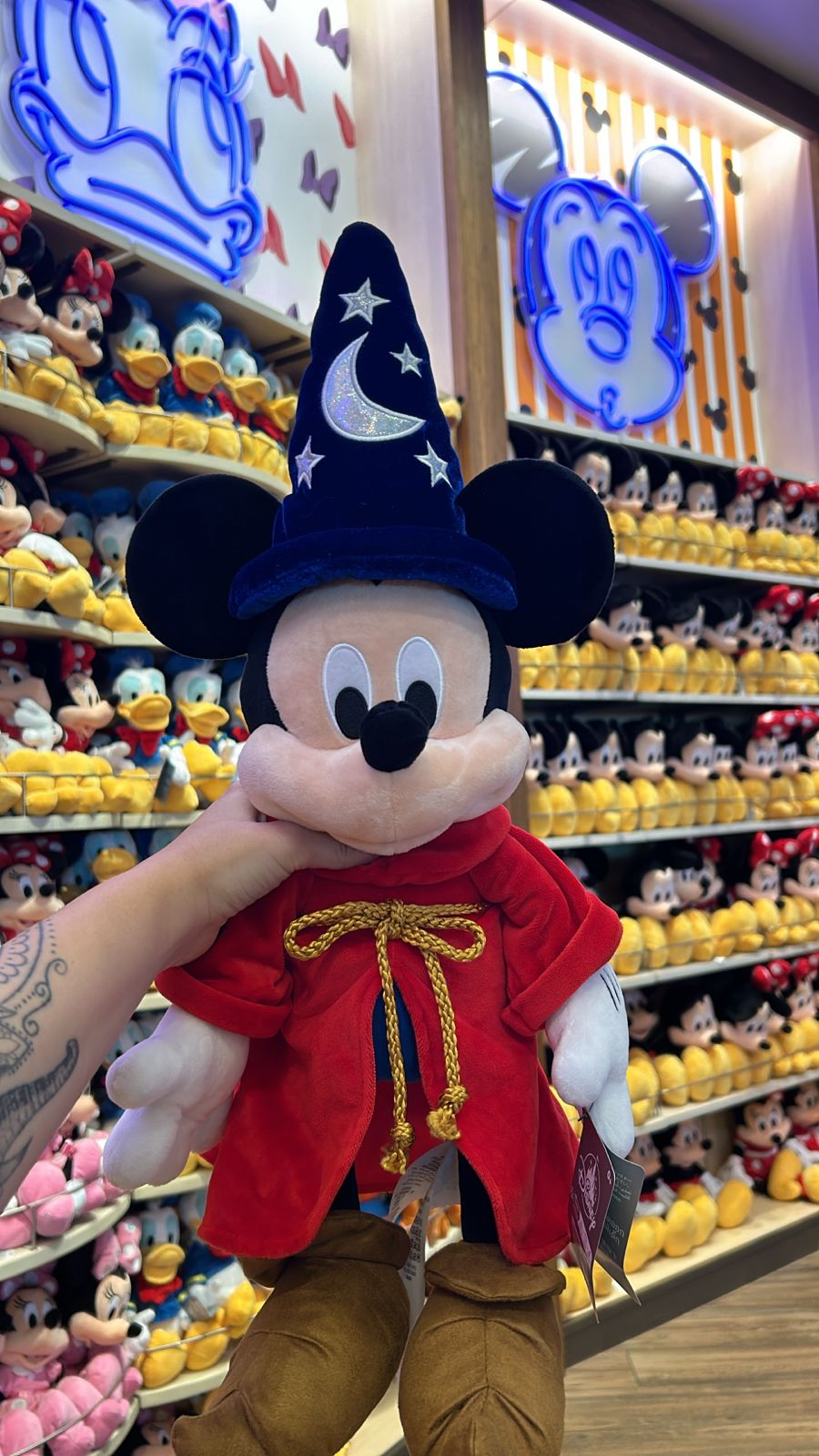 Pelucia Mickey fantasia