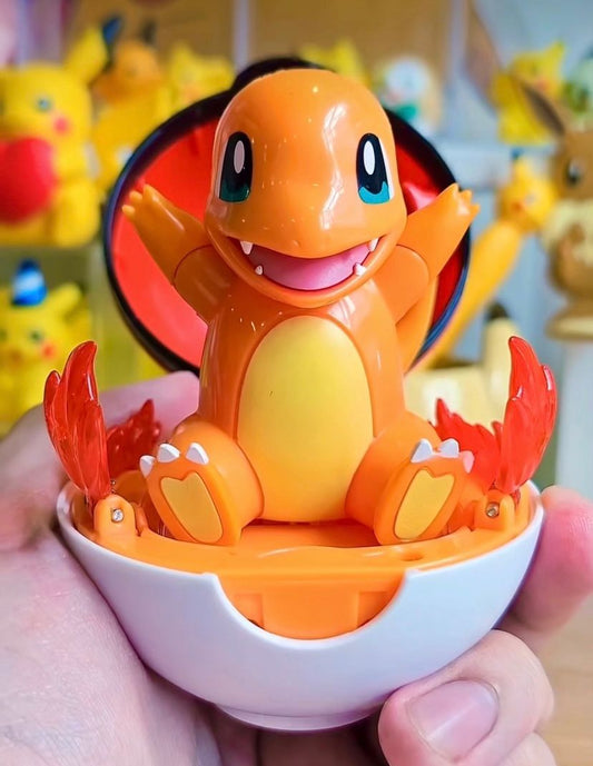 boneco charmander pokebola