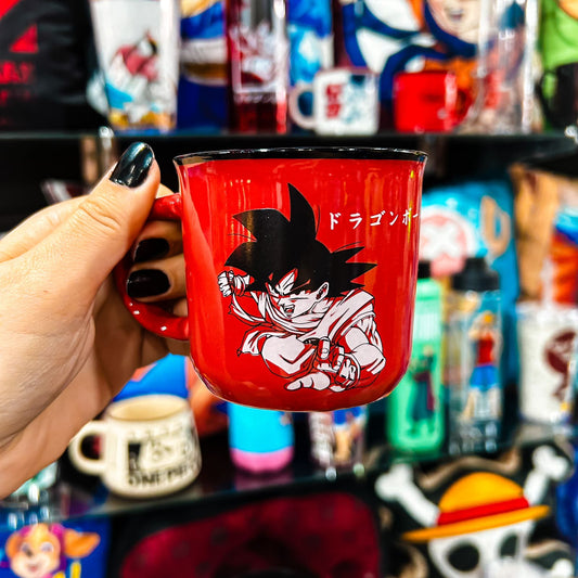 caneca mini dragonballz