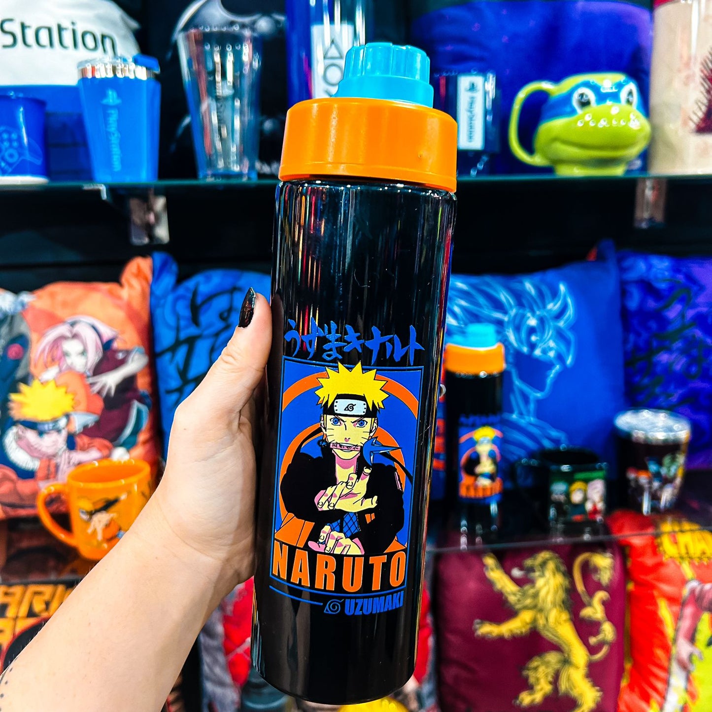 garrafa naruto animes