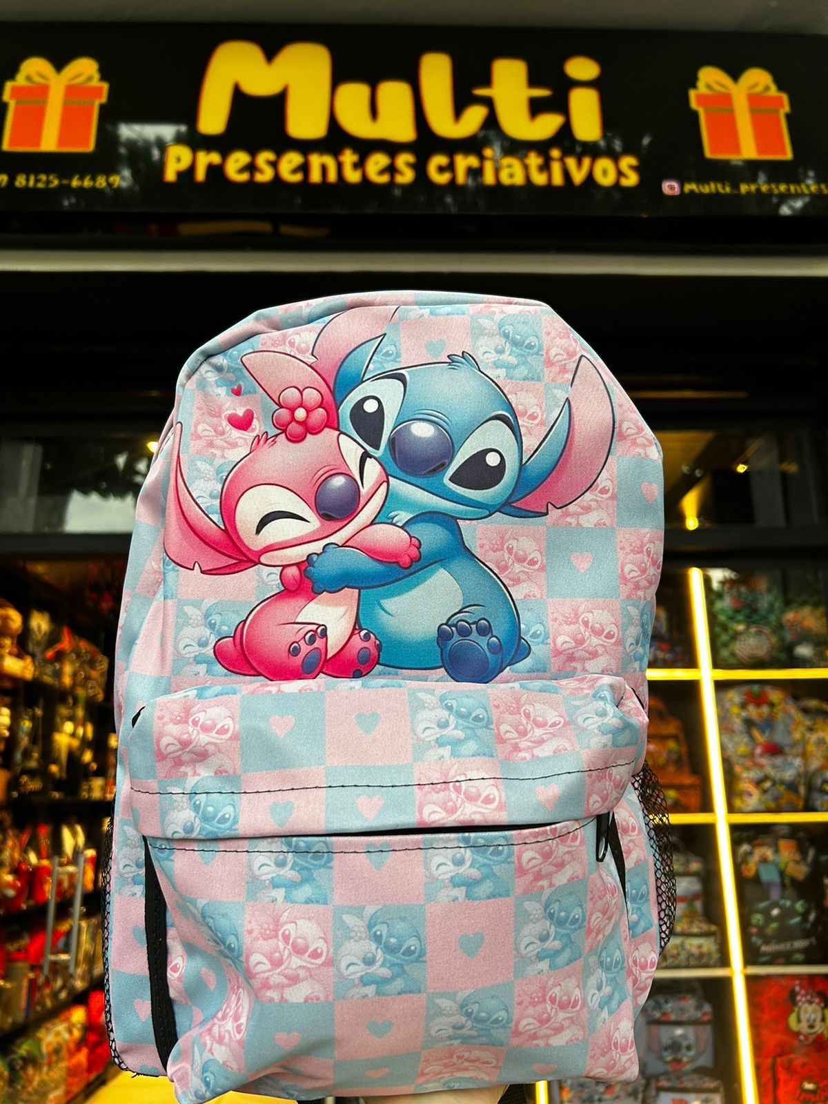 Mochila Stitch & Angel