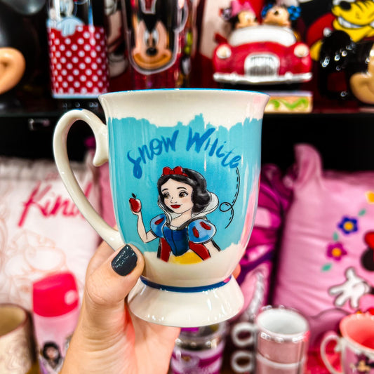 Caneca branca de neve Disney