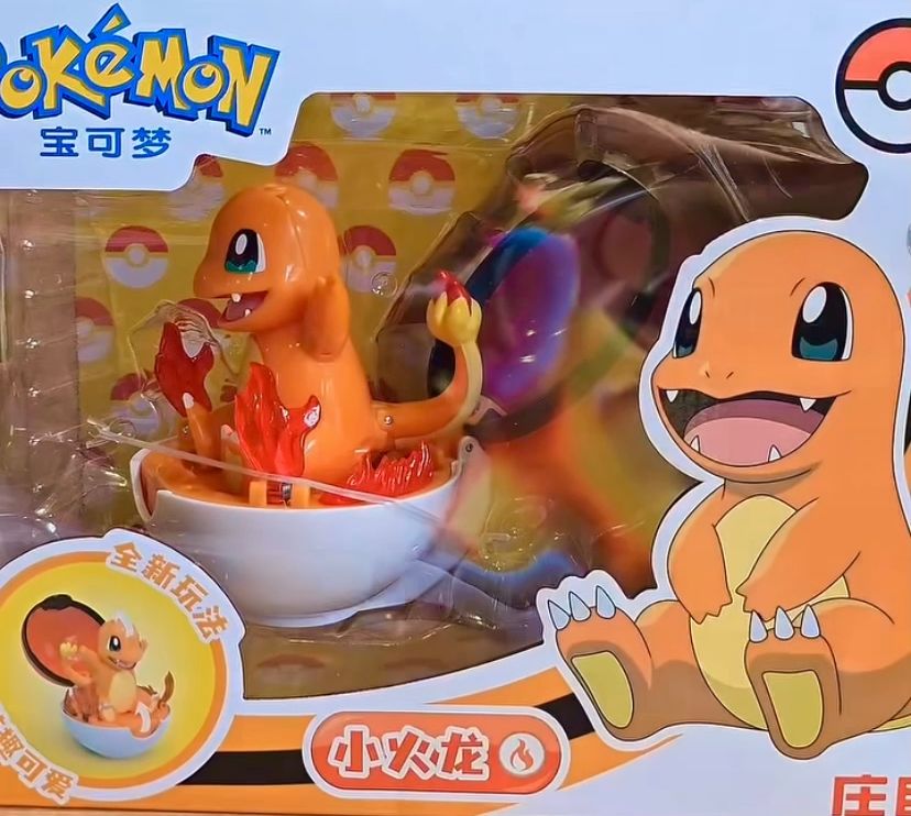boneco charmander pokebola