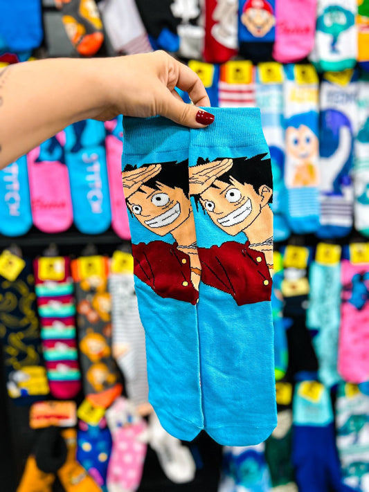 meias importadas luffy