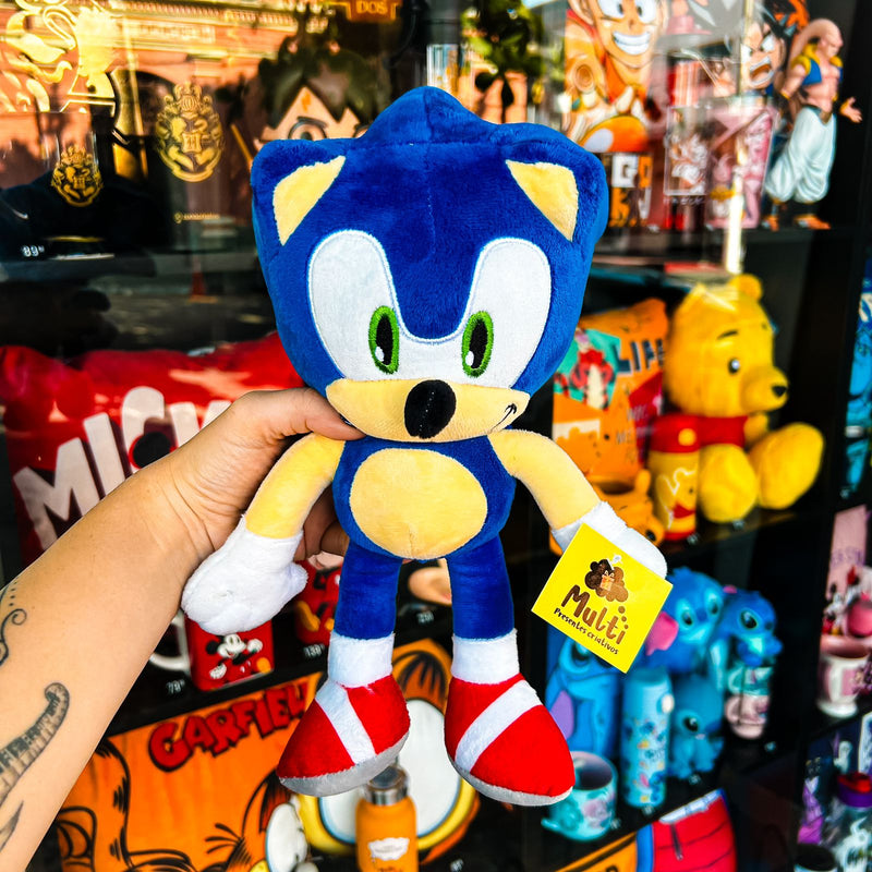 pelucia sonic gamer