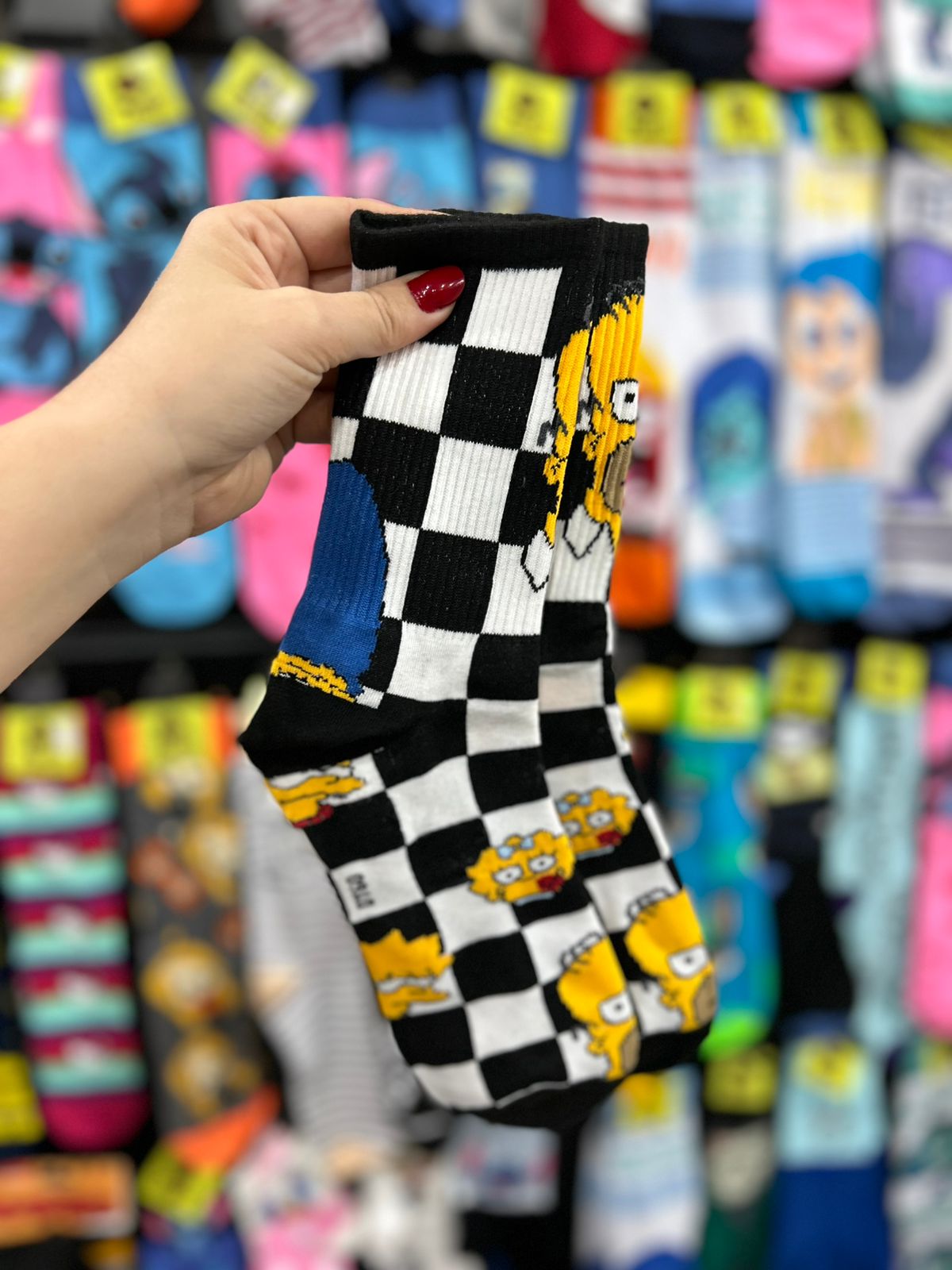 Meias Importadas Simpsons