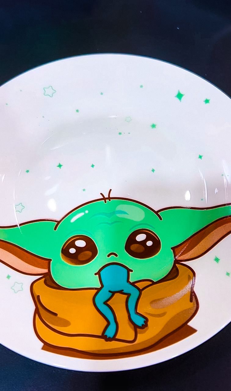 kit prato baby yoda animes