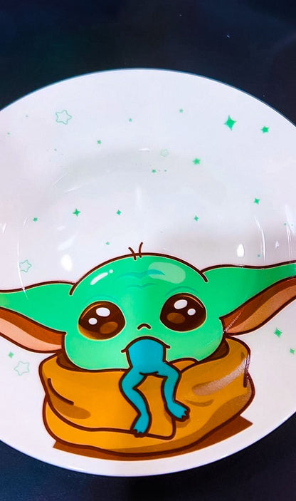 kit prato baby yoda animes