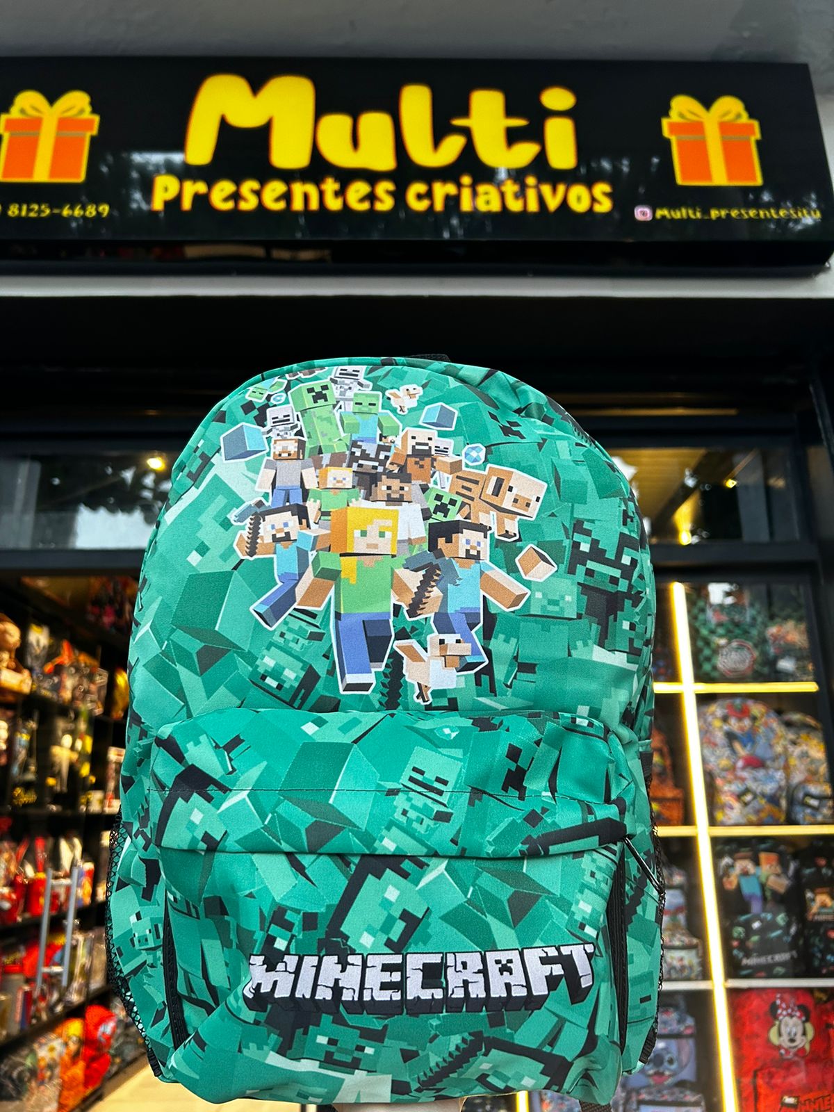 Mochila Minecraft