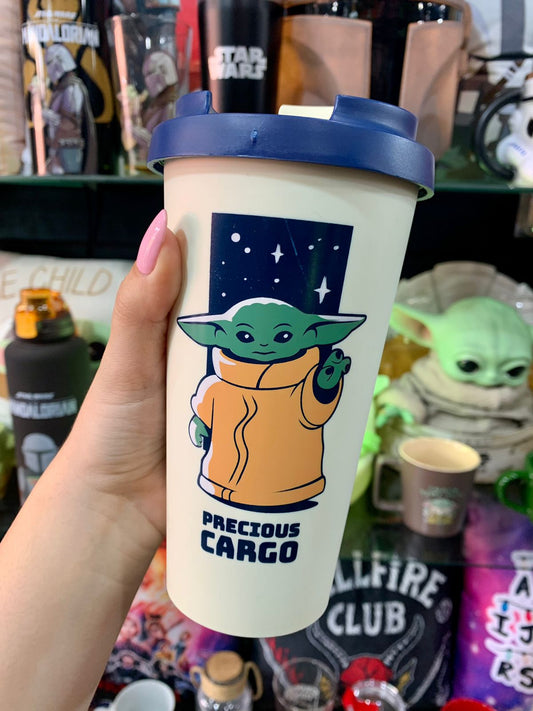 Copo viagem Baby Yoda