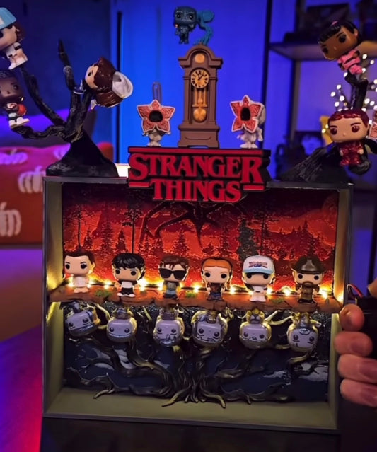 Cenário Stranger Things