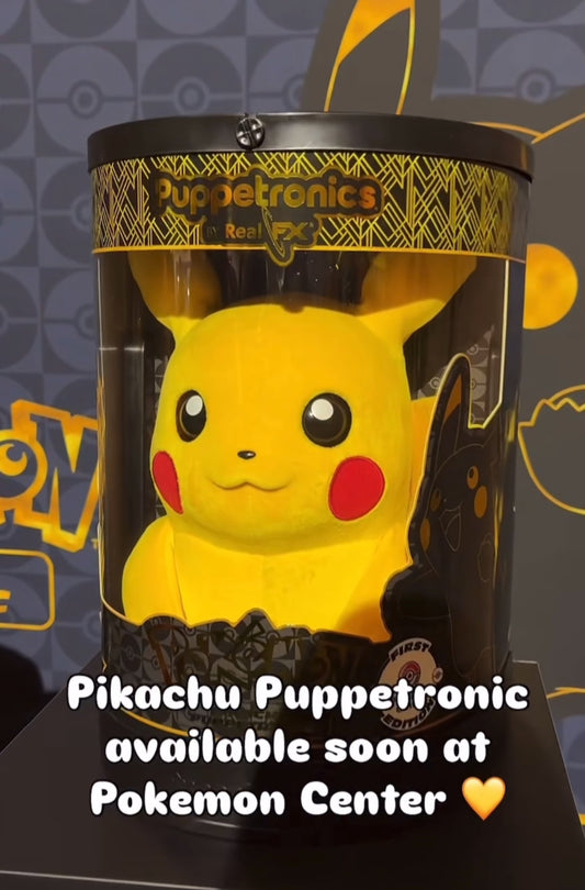 Boneco pikachu animatronic