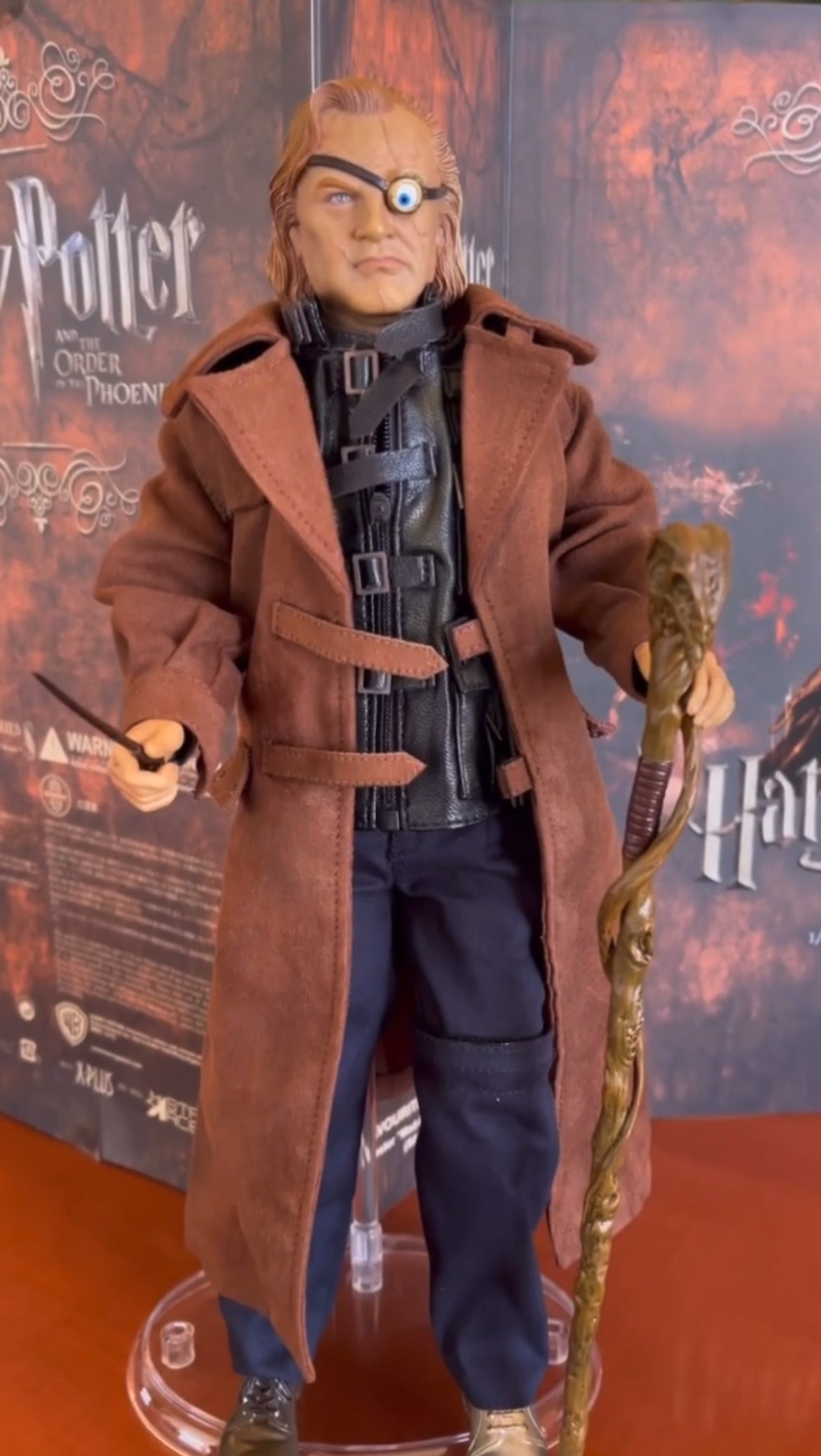 Boneco Alastor Harry Potter