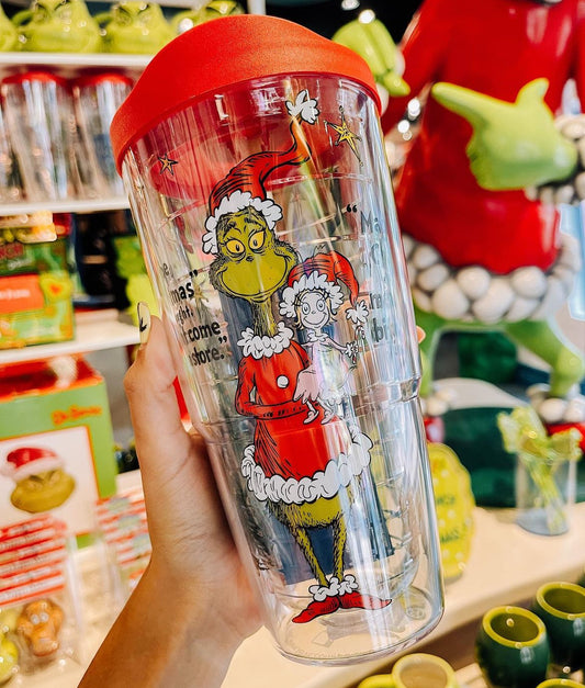 Copo acrílico Grinch Universal Studios