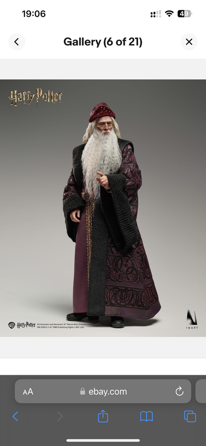 Boneco Dumbledore Harry Potter