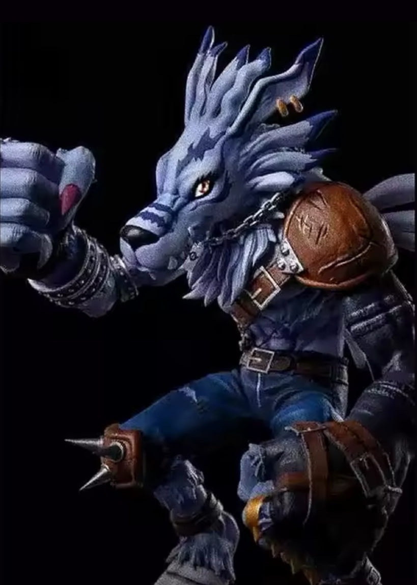 Boneco Garurumon Digimon