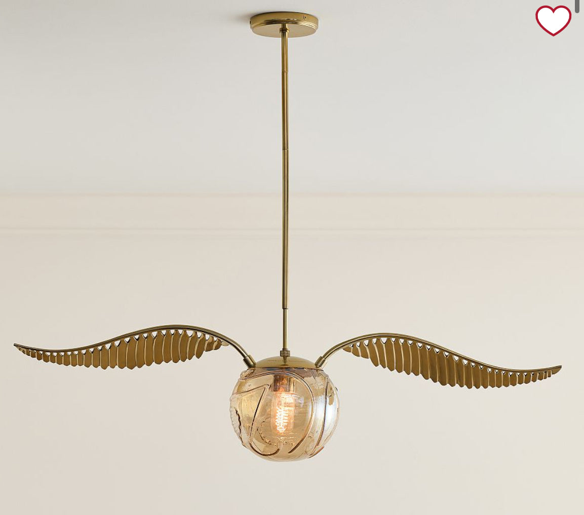 Lustre Pomo de ouro Harry Potter