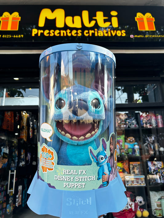 Pelúcia Stitch animatronic importado
