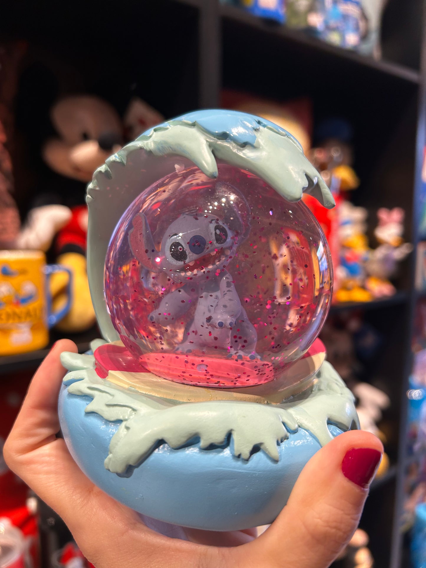 Globo de neve Stitch