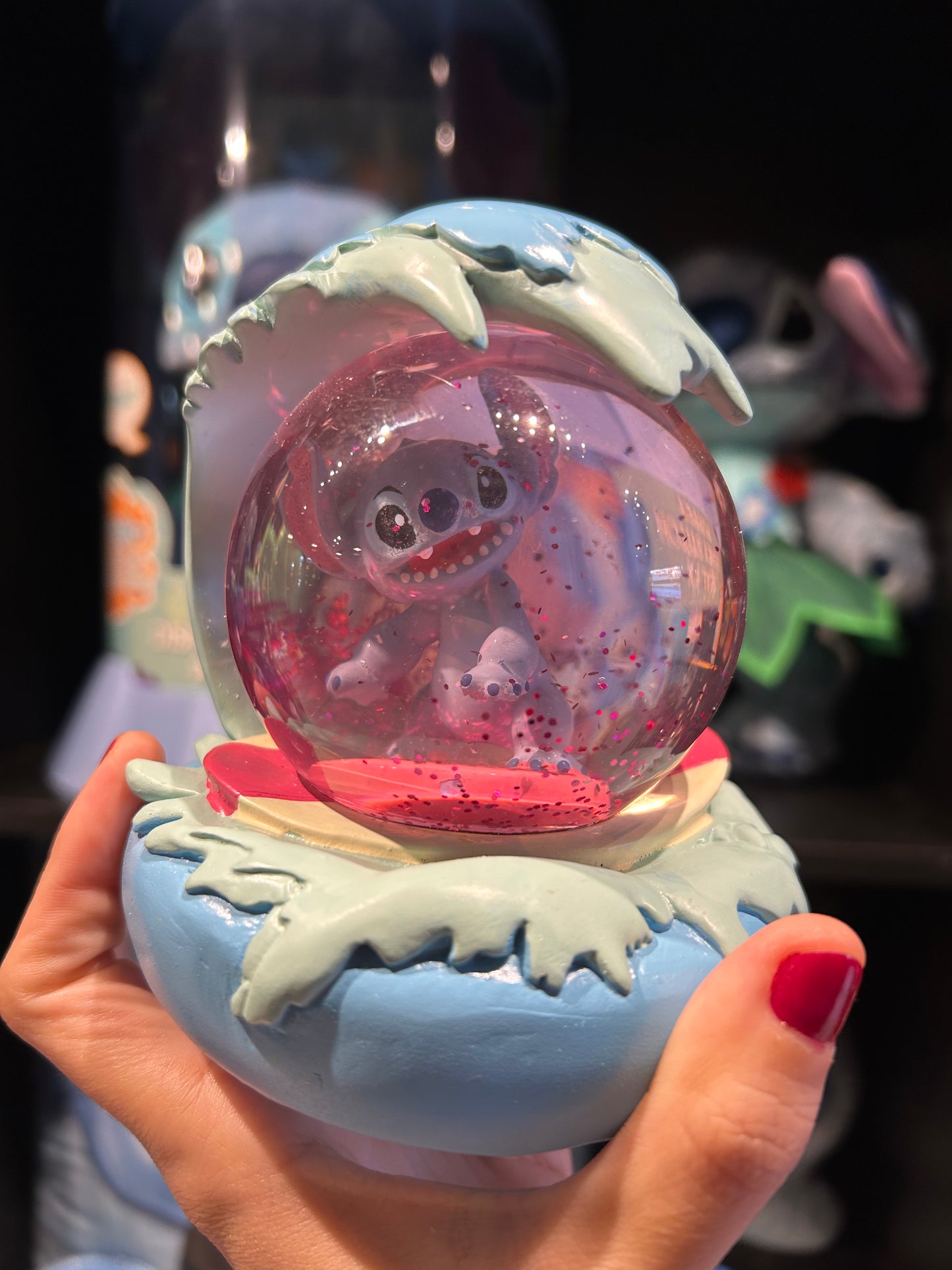 Globo de neve Stitch