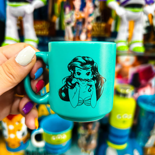 Caneca mini  Ariel Disney