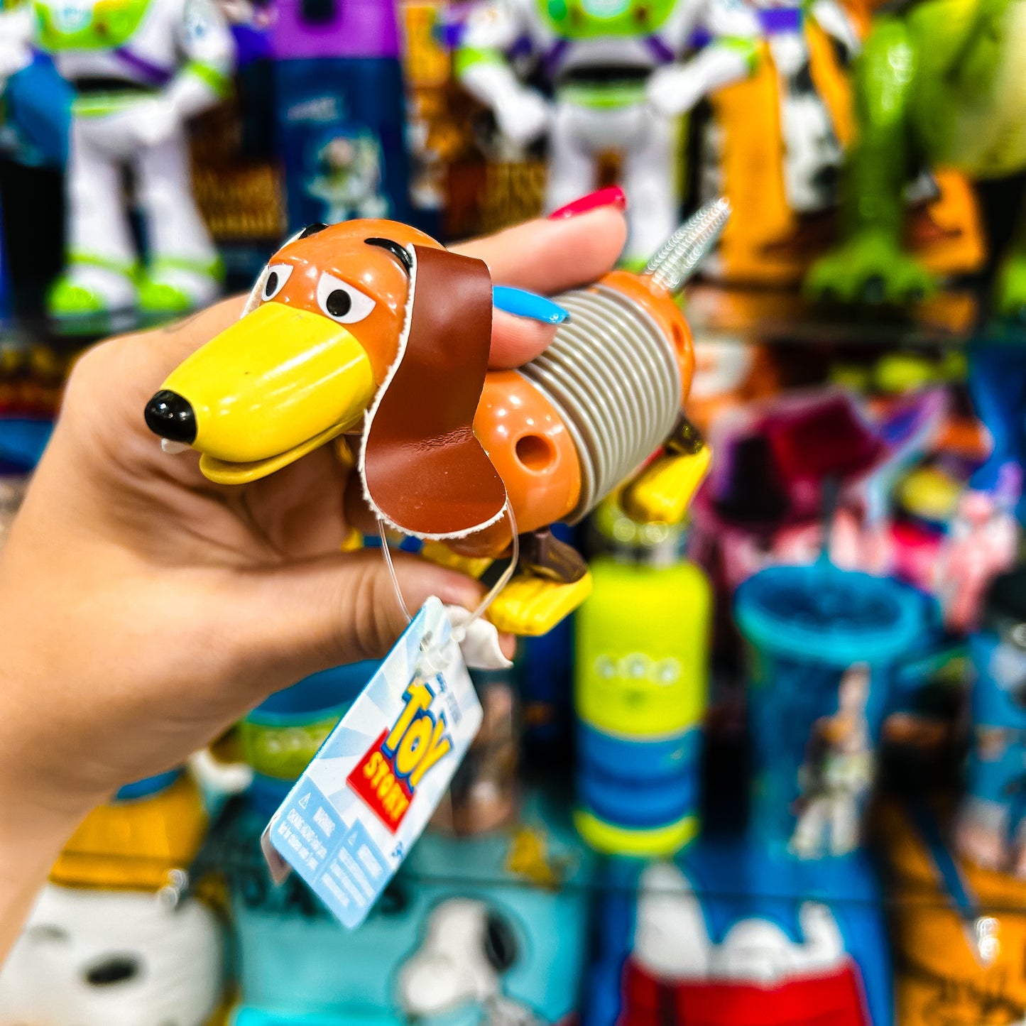Boneco mini Slinky Disney
