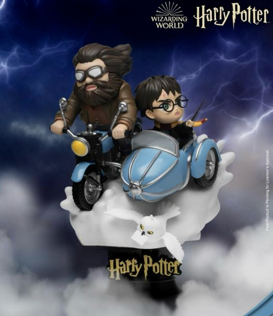 Estátua Harry Potter e Hagrid