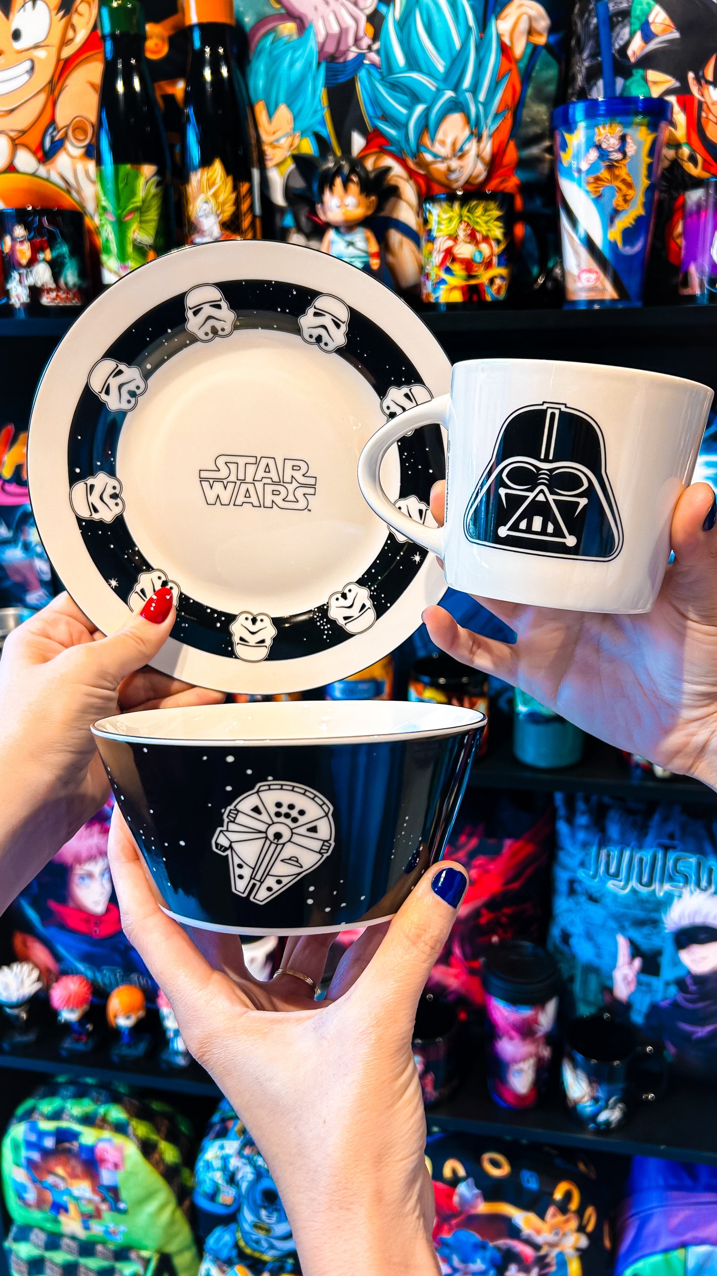 Kit café da manhã Darth Vader Séries