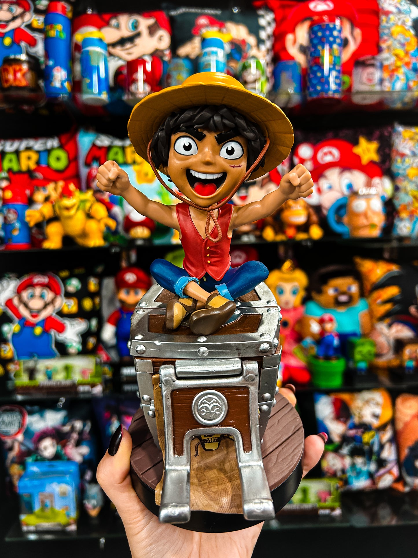 Porta controle Luffy One Piece