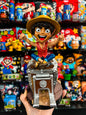 Porta controle Luffy One Piece