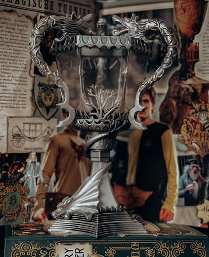 Taça tribruxo Harry Potter
